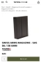 Продава се Airsoft реплика снайпер Swiss Arms SAS 08 Spring - Black - Cybergun/Well, снимка 4