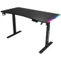 Гейминг бюро - LED RGB, Регулируема височина, 140см, снимка 3