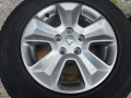 Лети джанти 16ки 5х114.3 Dacia + зимни гуми 215/65/16 Continental, снимка 4