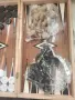 шах голям с табла, размер 51х48х6 см с големи бак.фигури и пулове и по-малък нов, български с фигури, снимка 4