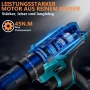 Акумулаторен винтоверт 21V 45Nm Въртящ момент 4000mAh Батерия 2 скорости с 2 x 2.0Ah батерии – Син, снимка 3