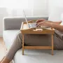Поднос за сервиране, Бамбуков, сгъваем, размери 52 х 33 см, Relaxdays, снимка 3