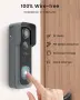 ieGeek Bell J9 Безжичен видео звънец с камера 2K 3MP, Wi-Fi, двупосочно аудио, PIR детекция, снимка 5
