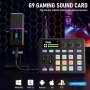Нов Facmogu G9 Gaming Audio Mixer,, снимка 2