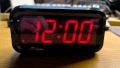 Digital Alarm Clock Battery Operated / 1.2 inch LED display / small travel desk wall / нов, снимка 1
