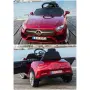 Червена акумулаторна кола Mercedes Benz CLS350 с кожена седалка 12V, снимка 10