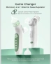 Momcozy BreezyClear™ акумулаторен назален аспиратор 2 в 1 със спрей и засмукване,медицински клас,нов, снимка 2