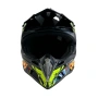 Мотокрос каска - Black/Yellow, снимка 6
