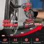 SEYVUM акумулаторен ударен гайковерт 400 Nm, 21V, снимка 3