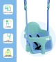 Bluey Quadpod 4-в-1 люлка с регулируеми въжета и предпазен колан, от 6 месеца до 8 години, снимка 7