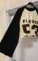  Нов със етикет. Оригинален дамски кроп топ Missguided x Playboy Long Sleeve Raglan Crop Top , снимка 7