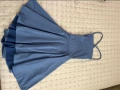 Рокля с гол гръб и връзки , снимка 1