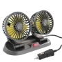 Вентилатор Automat-двоен, 360 градуса, 12V, снимка 3