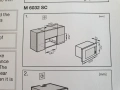 17L - 600мм - Miele M6032 Микровълнова Фурна с Грил за Вграждане, снимка 9