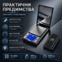 Мини електронна везна 0.01 кантар за храна злато бижута лекарства подправки добавки джобна прецизна, снимка 3