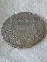Българска сребърна монета от 100 лева 1934 година 33663, снимка 3