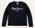 Pepe Jeans London мъжка блуза с дълъг ръкав – Черна, снимка 1