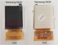 Дисплей за Samsung V200,P400,L760,X500,X510,X620,E570,E620,E370,E800,E820,E600,J600,X530,C250,E250D, снимка 4