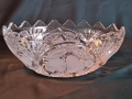 немска кристална фруктиера от оловен кристал , снимка 8