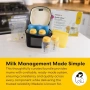 Нов Medela комплект за съхранение на кърма бутилки торбички чанта 150ml, снимка 8
