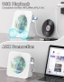 CD плейър Greadio KC-806, Bluetooth 5.0, мултифункционален CD плейър с високоговорители, FM радио, снимка 6