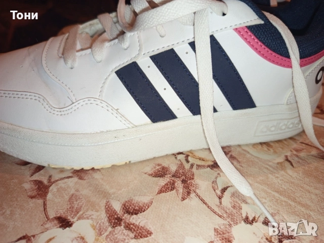 ADIDAS Оригинал Нови Дамски Кожени Маратонки 40, снимка 10 - Маратонки - 55158921
