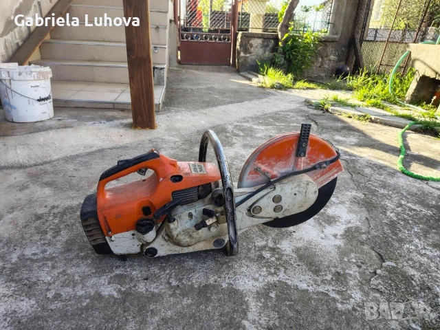 Фугорез STIHL TS 400, снимка 3 - Диамантени и режещи инструменти - 54676696