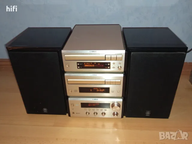Аудиосистема Yamaha RX-E400, CDX-E400, KX-E300, NS-E400, снимка 2 - Аудиосистеми - 55564960