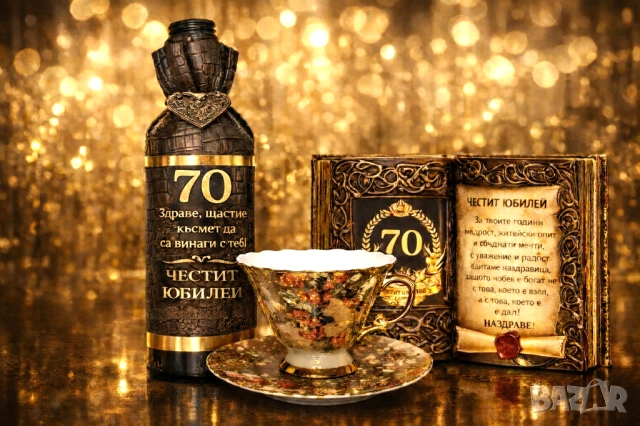 Оригинален подарък за 80 годишен юбилей и всички други кръгли годишнини и 50 год. юбилей, снимка 6 - Подаръци за юбилей - 54077728