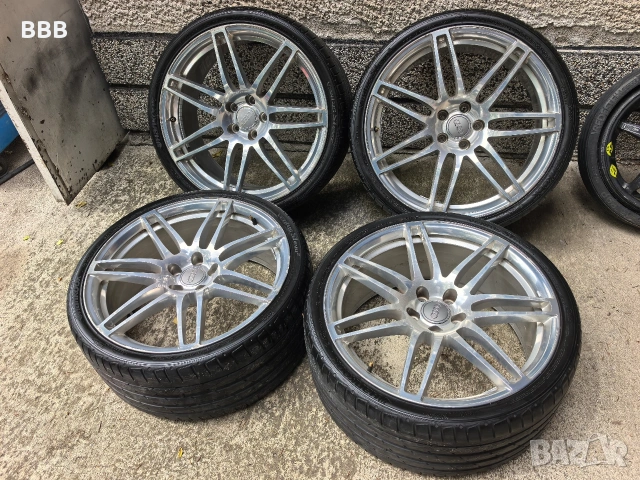 20ки 5х112 9J ET37 CB 66.6mm OEM audi , снимка 2 - Гуми и джанти - 54632999