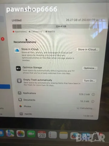 Лаптоп Apple MacBook Air A1932 (2018) , снимка 11 - Лаптопи за работа - 55453501