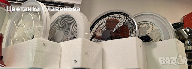 Таванен вентилатор с лампа, 30W фасунга за вентилатор, LED лампа, 3000-6500K,от 20-45C, снимка 9 - Лед осветление - 53123362