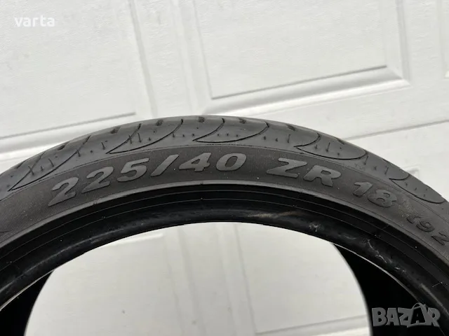 4бр Летни гуми PIRELLI P-ZERO NERO GT 225/40/18, снимка 13 - Гуми и джанти - 55342115