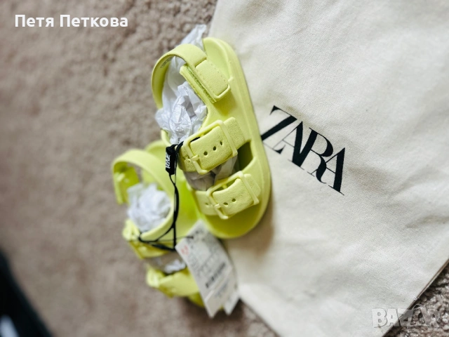 НОВИ детски сандали ZARA - номер 24, снимка 2 - Детски сандали и чехли - 54812472