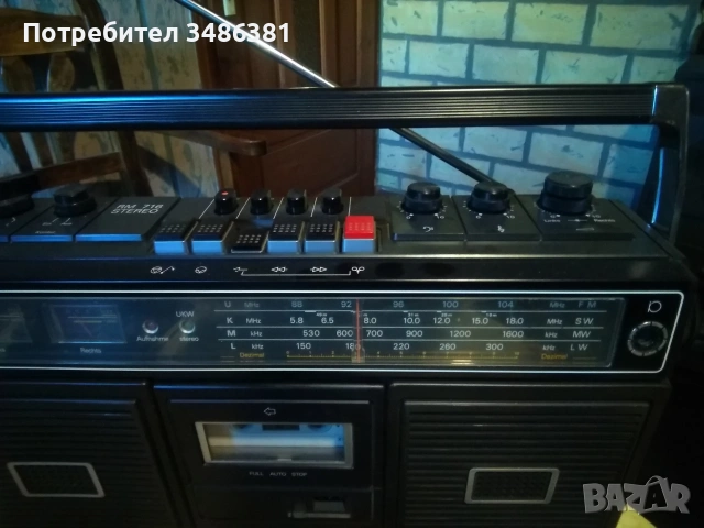 SIEMENS CLUB 716 (SANYO) , снимка 4 - Радиокасетофони, транзистори - 55080571