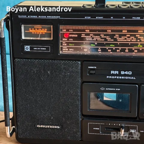 Grundig RR 940 Professional, снимка 8 - Радиокасетофони, транзистори - 55365703