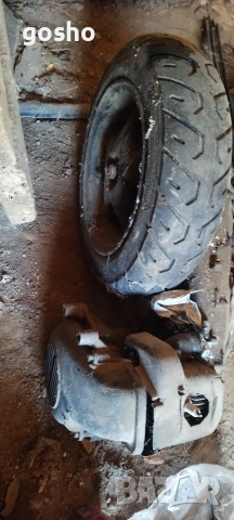 Двигател Yamaha mbk booster 50, снимка 3 - Части - 54309375