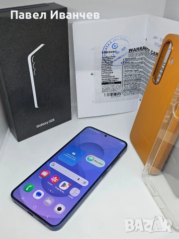 ГАРАНЦИЯ Samsung Galaxy S25 5G 256Gb/12Ram Батерия 100% - 169Цикъла