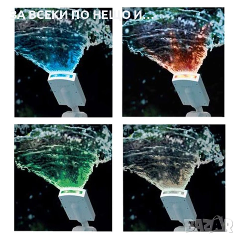 Разпръсквач за басейн/ воден фонтан с LED светлини Intex - Multi-Color LED Pool Sprayer, снимка 3 - Басейни и аксесоари - 54967557