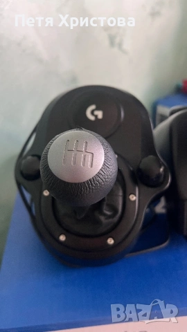 Комплект Logitech G29 Racing Weel + Shifter в гаранция до 28.12.27г., снимка 7 - Игри за PlayStation - 54909742
