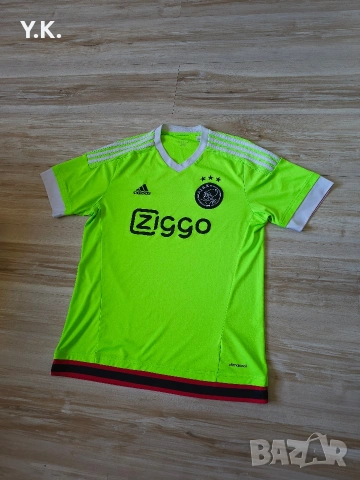 Оригинална мъжка тениска Adidas Climacool x A.F.C. Ajax / Season 15-16 (Away), снимка 2 - Тениски - 51337993