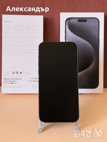 Apple iPhone 15 Pro Max 256GB Black Titanium , снимка 2 - Apple iPhone - 55333952