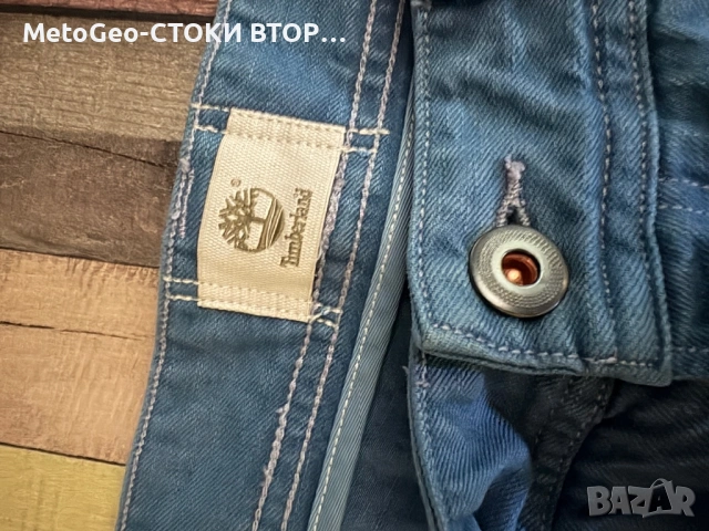 Мъжки дънки Timberland – Оригинални, Класически деним, Размер 36, снимка 4 - Дънки - 54426617