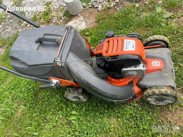 Бензинова самоходна косачка Husqvarna LC 348V, снимка 6 - Градинска техника - 54909484