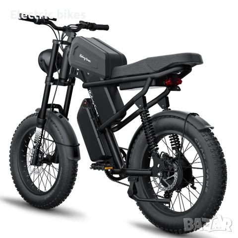 Електрически велосипед Z8 Pro 750W 31.2Ah Двойна Батерия 20” Full Suspension, снимка 6 - Велосипеди - 54700276