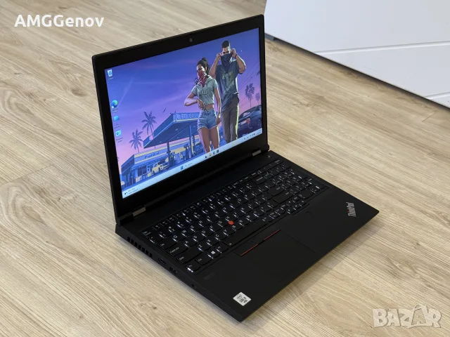 Нов 15.6’FHD IPS  Core i9-10885H  RTX 5000 Max-Q 16GB  Lenovo Thinkpad P15 Gen1  32GB DDR4 512GB SSD, снимка 5 - Лаптопи за работа - 55694018