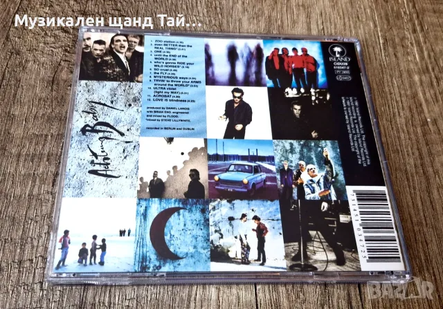 Компакт Дискове - Поп - Рок: U2 – Achtung Baby, снимка 2 - CD дискове - 55598163