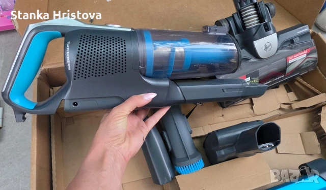 Правостояща акумулаторна прахосмукачка Hoover HF500., снимка 2 - Прахосмукачки - 55090881