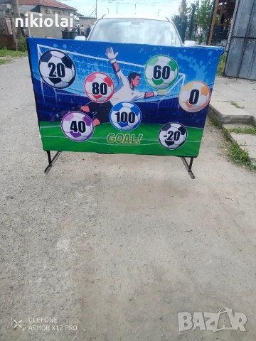 футболен атракцион „Football-Tech-Target“ - готов за бизнес   футболна врата , снимка 6 - Други игри - 54573692