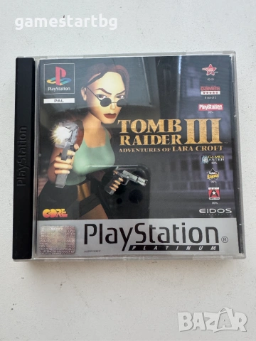   Tomb Raider III Adventures of Lara Croft за PS1